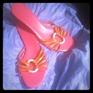 Cole Haan kitten heel slide sandals 9.5m